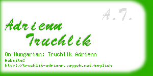 adrienn truchlik business card